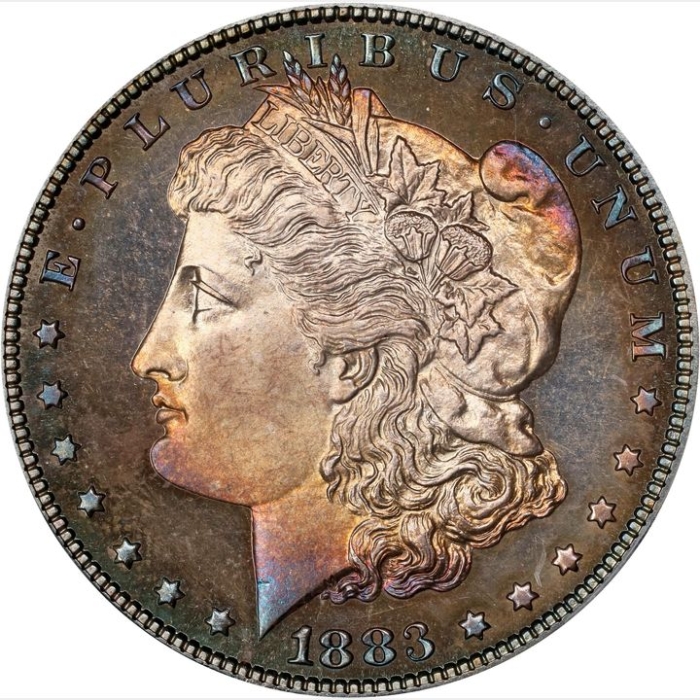 1883 $1 Morgan Dollar PCGS PR66CAM (CAC)