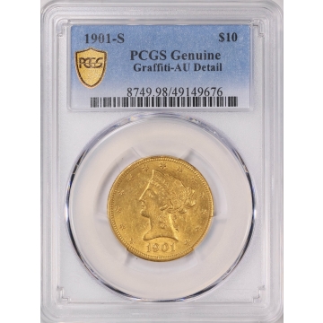 1901-S $10 Liberty Head Eagle PCGS MS98