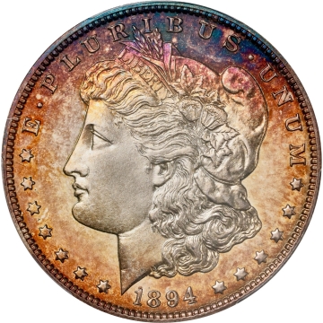 1894 $1 Morgan Dollar PCGS PR67+CAM CAC CMQ