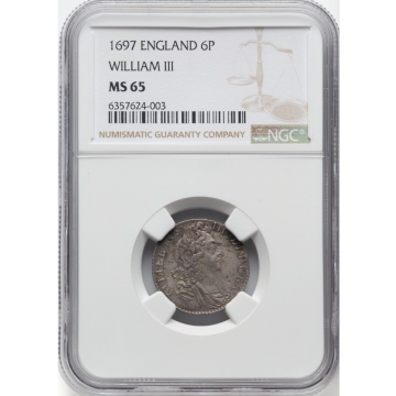 1697 ENGLAND ESC-1552 6P NGC MS65