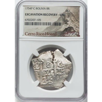 1754P C BOLIVIA 8R NGC MS0