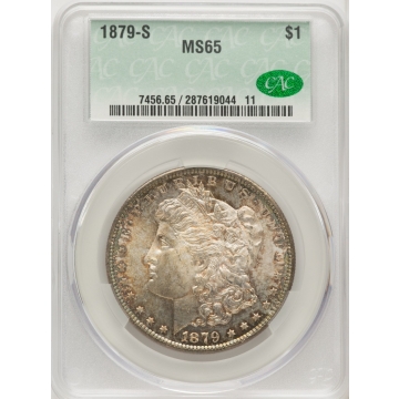 1879-S $1 Morgan Dollar CACG MS65