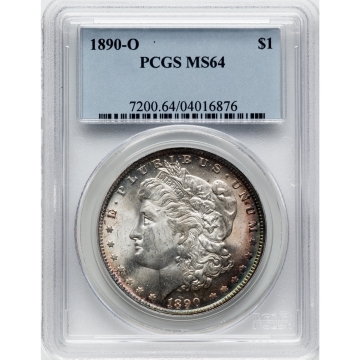 1890-O $1 Morgan Dollar PCGS MS64