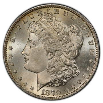 1879-S $1 Morgan Dollar PCGS MS66+, (CAC)