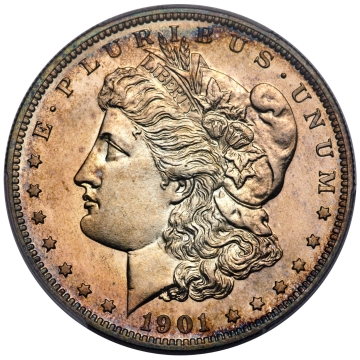 1901 $1 Morgan Dollar PCGS PR67CAM CAC