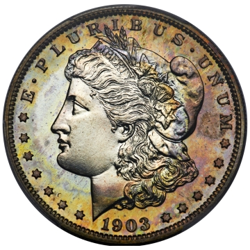 1903 $1 Morgan Dollar PCGS PR67+ CAC