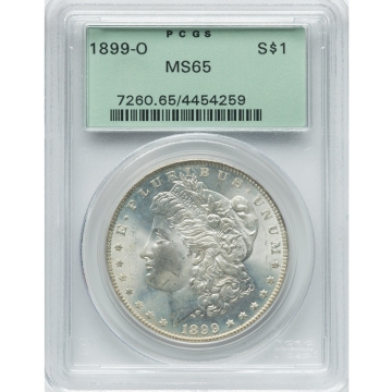 1899-O $1 Morgan Dollar PCGS MS65 OGH