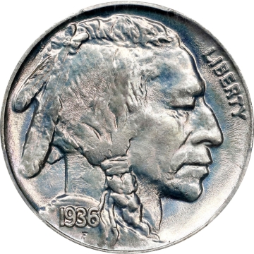 1936 Buffalo Nickel. MS-67+ (PCGS). CAC.