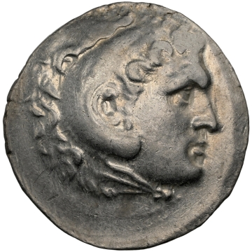 PAMPHYLIA. Perga. Ca. 221-189 BC. AR tetradrachm (30mm, 17.11 gm, 12h). NGC XF 4/5 - 4/5