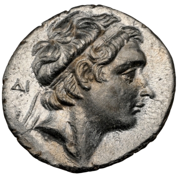 SELEUCID KINGDOM. Antiochus III the Great (222-187 BC). AR tetradrachm (28mm, 17.08 gm, 1h). NGC MS 5/5 - 3/5